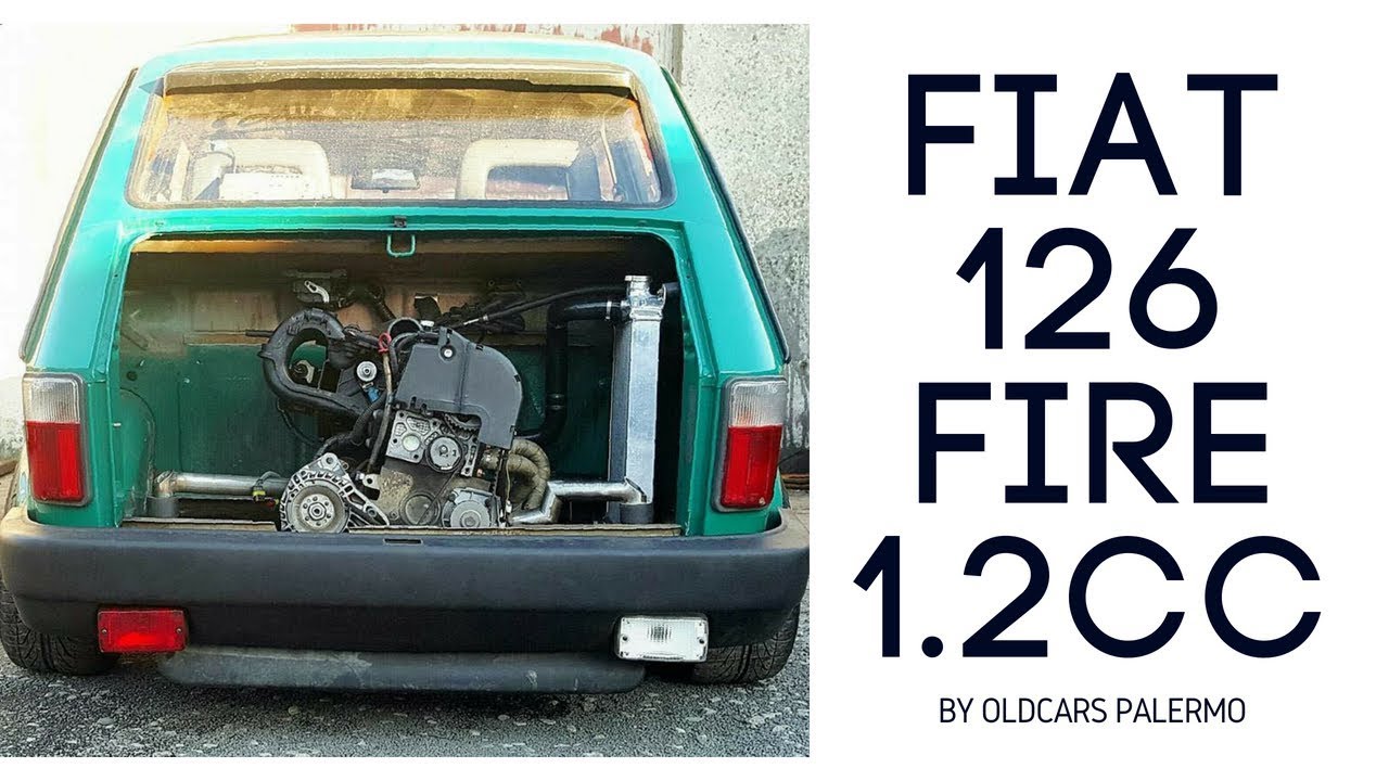 🔥 Fiat 126 con Motore Fire 1.2 cc 🔥