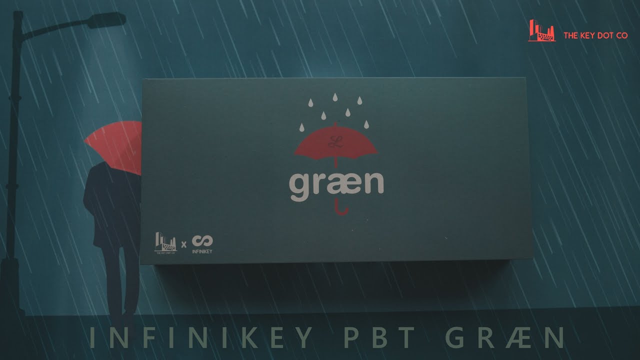 Unboxing INFINIKEY PBT GR&AElig;N Keycap set from The Key Dot Company