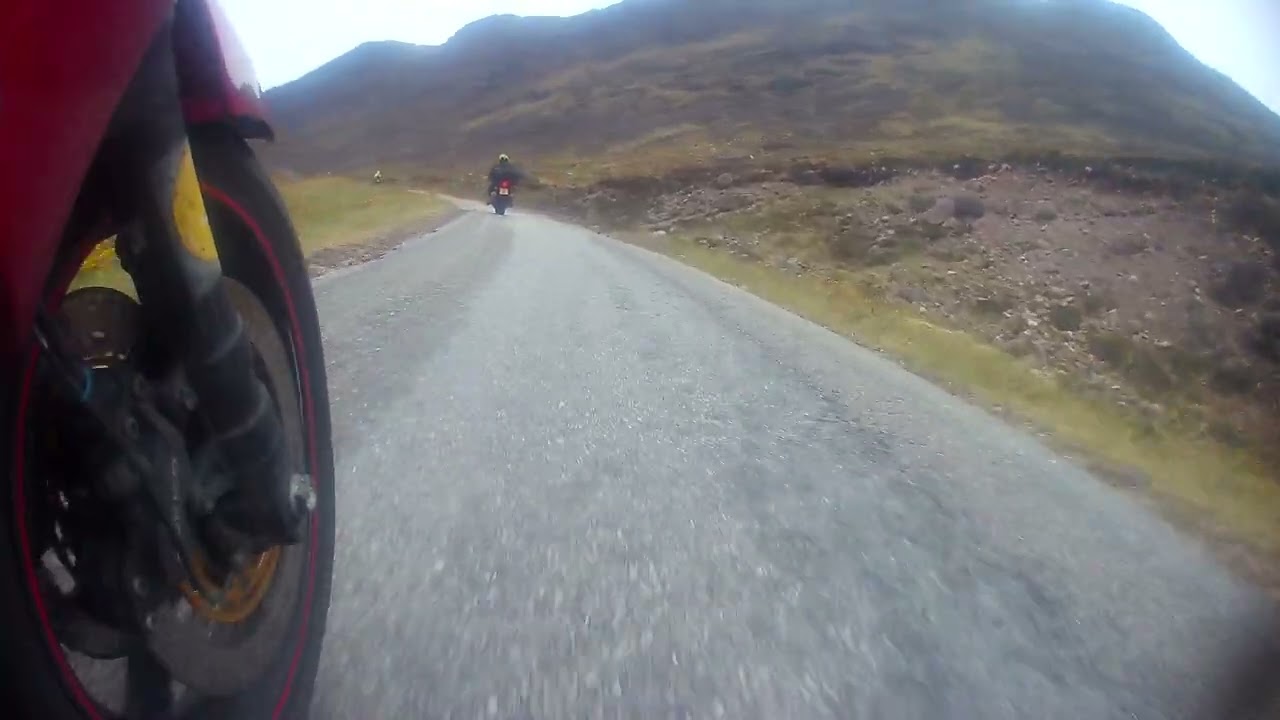 Headed towards Applecross part 1 bike view
