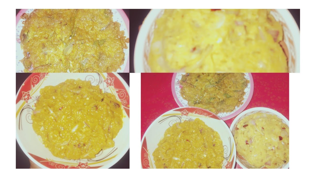  ডাল ভর্তা আলুর ভর্তা সাথে ডিম ভাজি করলাম 😋😋😱