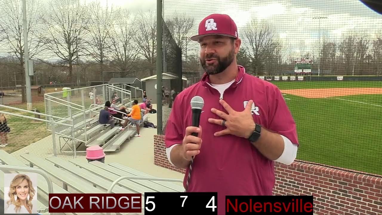 Oak Ridge Baseball vs. Nolensville 2026