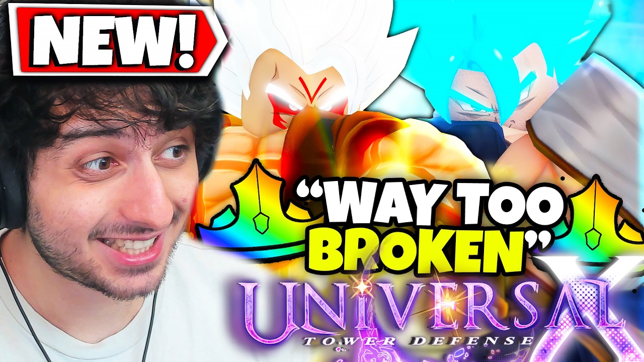 Эволюция Gogeta и синего Vegito с шансом 0,1% в Universal Tower Defense X Roblox