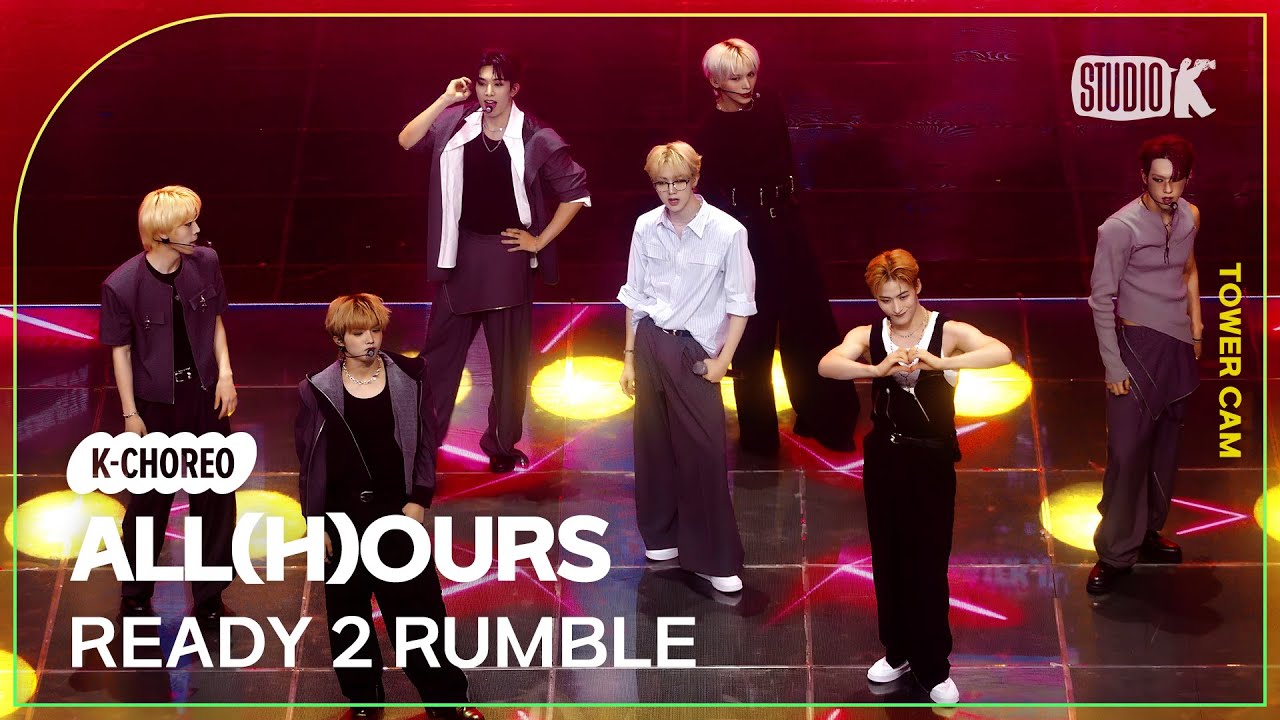 [K-Choreo Tower Cam 4K]  올아워즈  'READY 2 RUMBLE'(ALL(H)OURS Choreography) l @MusicBank KBS 250926