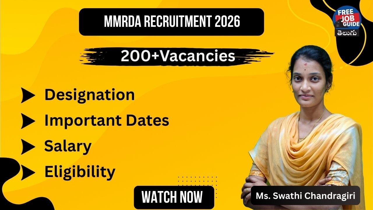 📢 MMRDA Recruitment 2026 &ndash; Apply Online for 235 AE, JE & Other Posts