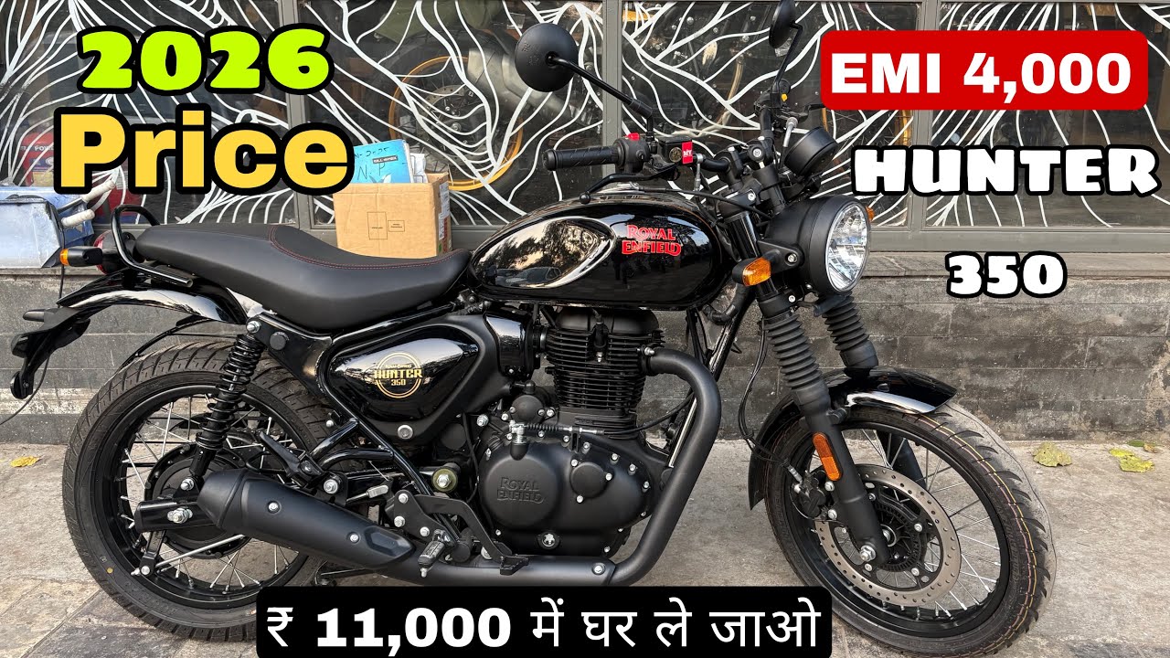 2026 Hunter 350 Factory Black Price ? After New GST Rule | Finance || EMI Down Payment || hunter 350
