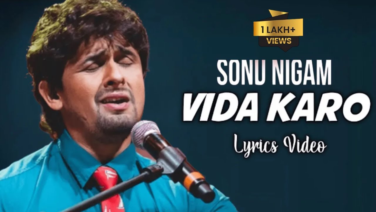 Sonu Nigam Vida Karo (Lyrics) | Amar Singh Chamkila | A.R Rahman, Irshad Kamil