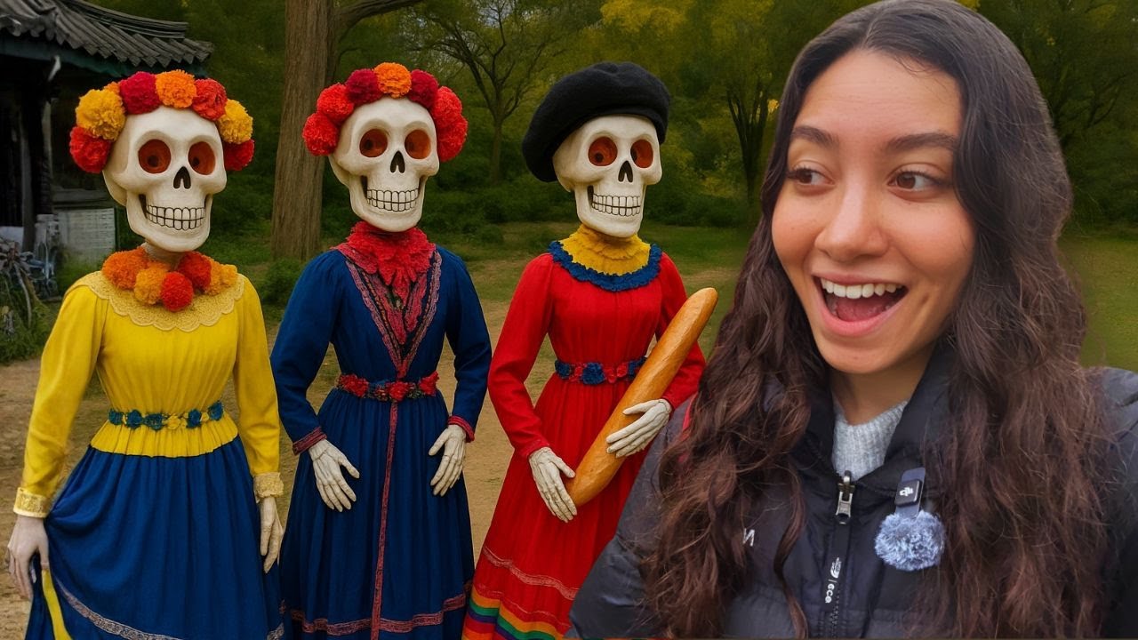 Así se vive el DÍA DE MUERTOS en FRANCIA 🇫🇷/🇲🇽