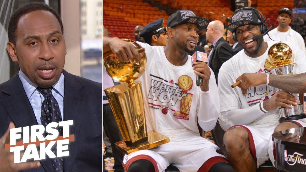 'LeBron is a champion because of D-Wade' - Stephen A. l First Take