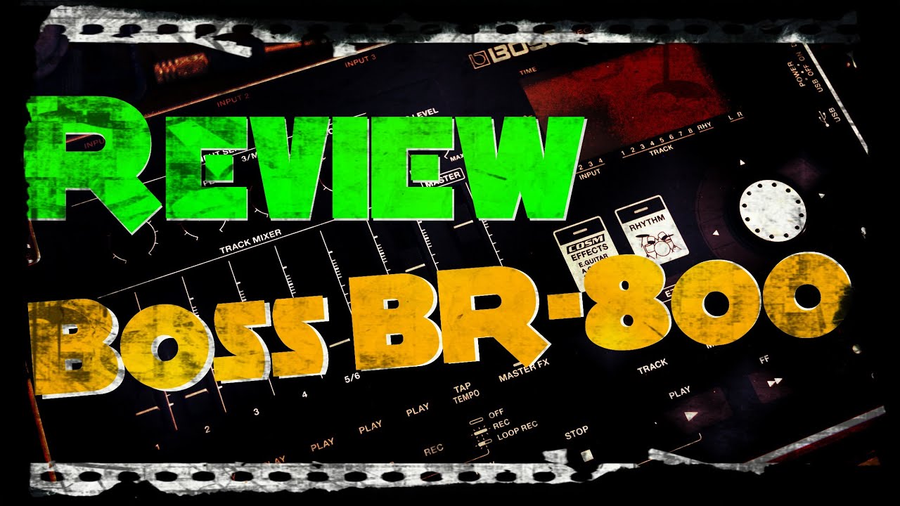 Review | Boss BR-800 | Alex Machado