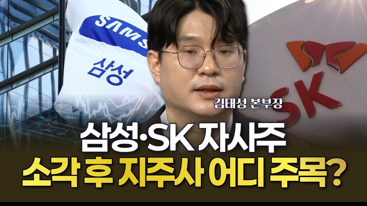 삼성·SK 자사주 소각 후 지주사 어디 주목?