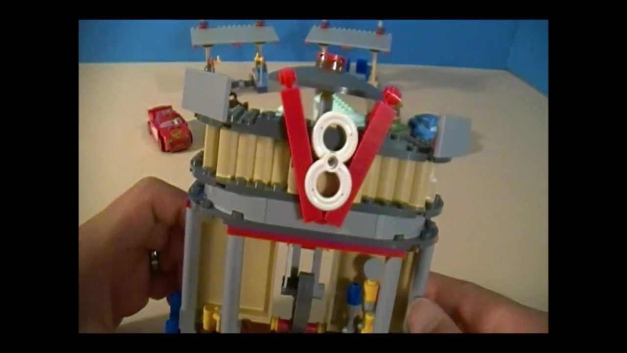Обзор набора Lego 8487 Flo's V8 Cafe Cars 2