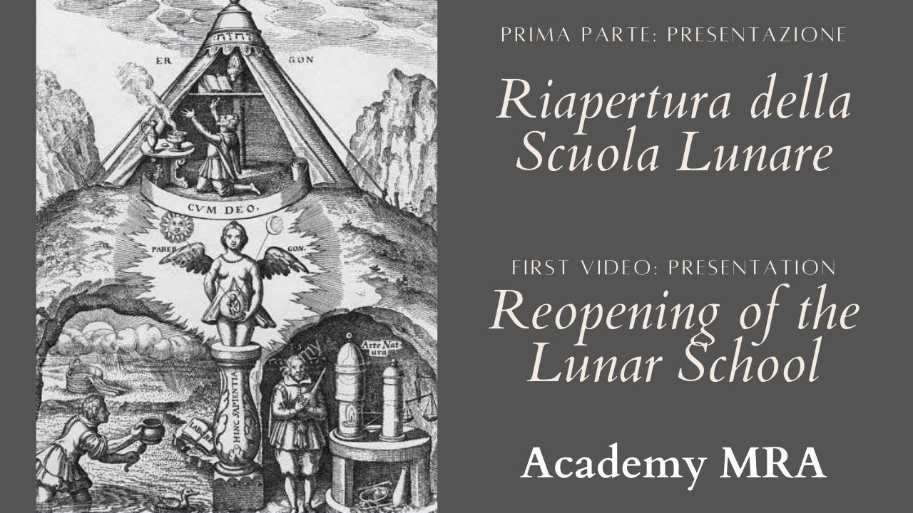 REOPENING OF THE LUNAR SCHOOL (1/2)- RIAPERTURA DELLA SCUOLA LUNARE (1/2) - Riccardo Villanova MRA