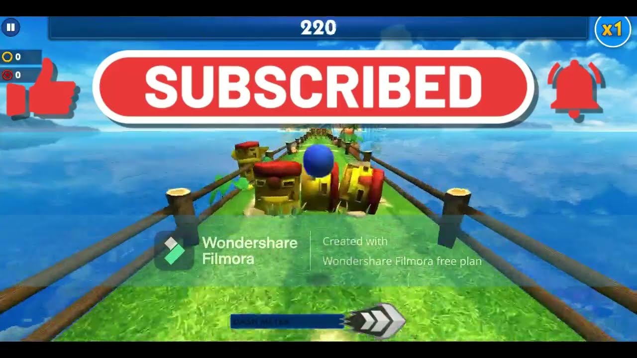 SONIC DASH!
