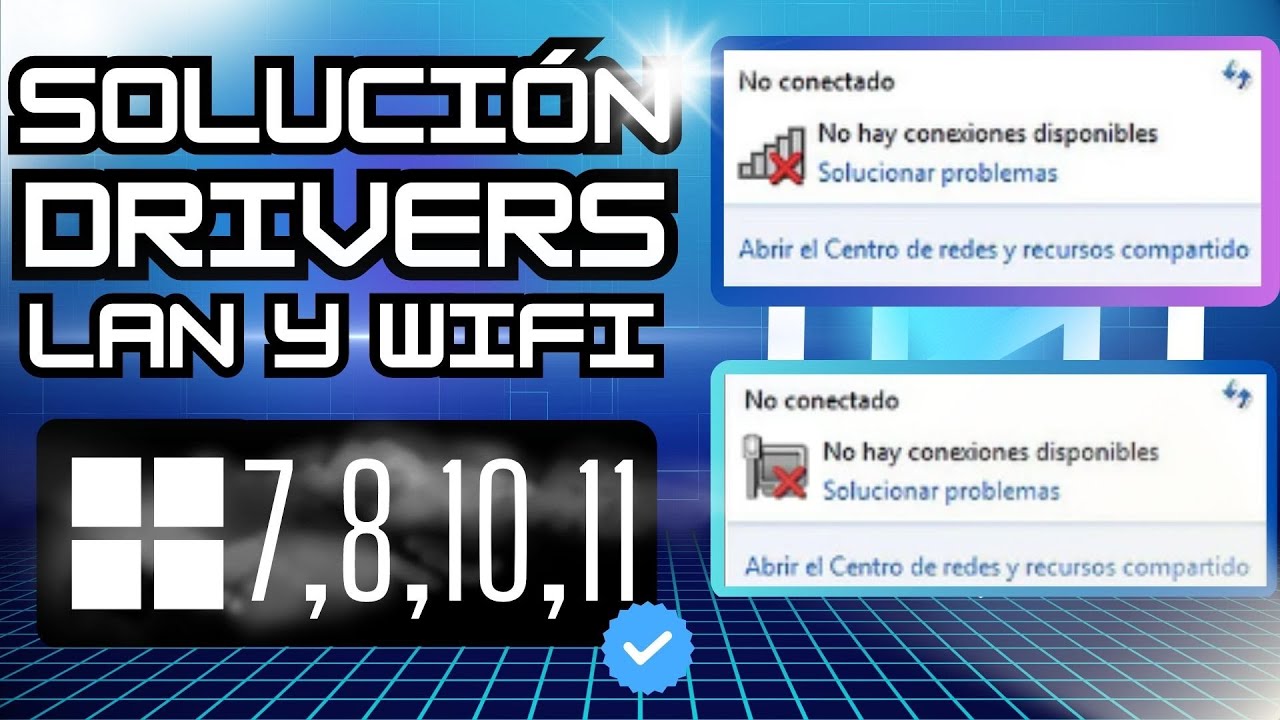 Instalar Drivers de WIFI y LAN a mi PC sin Internet (Win 7-8-10-11) | F&Aacute;CIL Y R&Aacute;PIDO