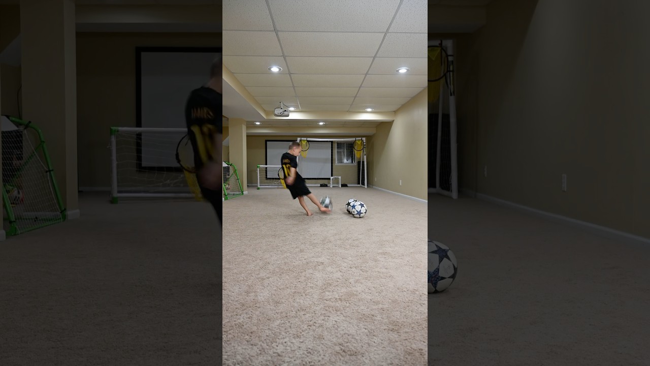 Ultimate Accuracy Test!⚽️💥🐐 #soccer #futbol #football #subscribe