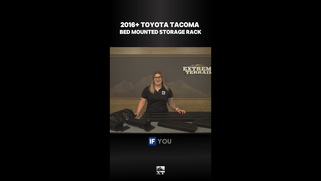 Toyota Tacoma Storage Rack #shorts