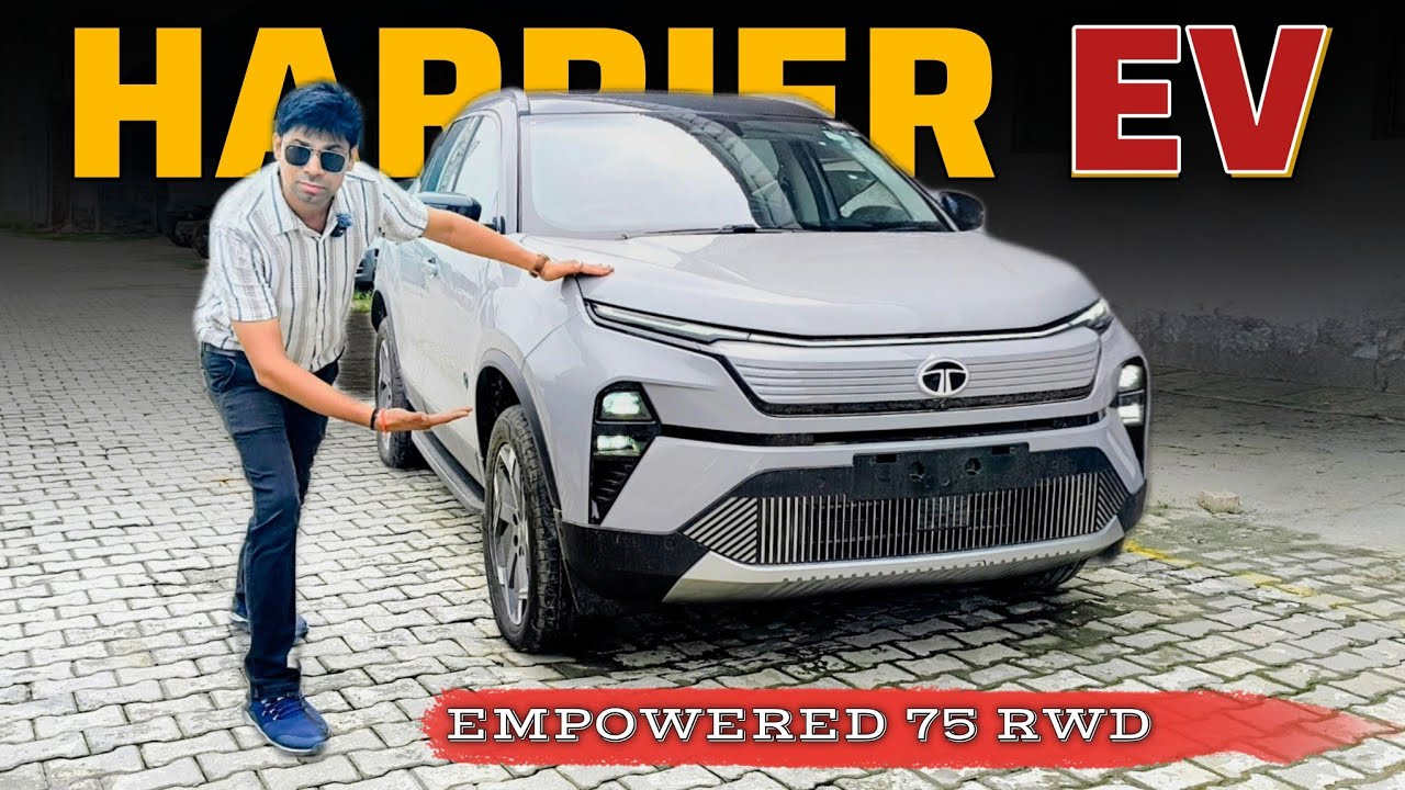 Tata Harrier EV Empowered 75 RWD ✅ Indepth every Detail in this video 