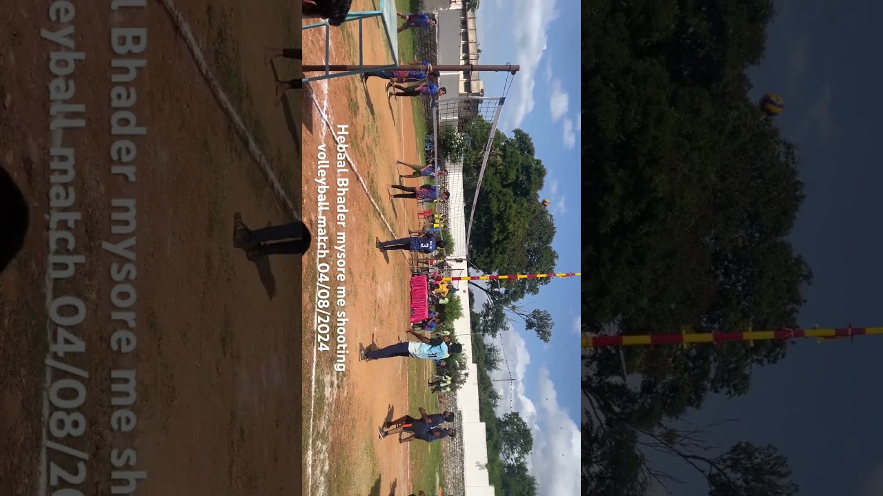 Hebaal bhader mysore shooting volleyball turnament 04/08/2024