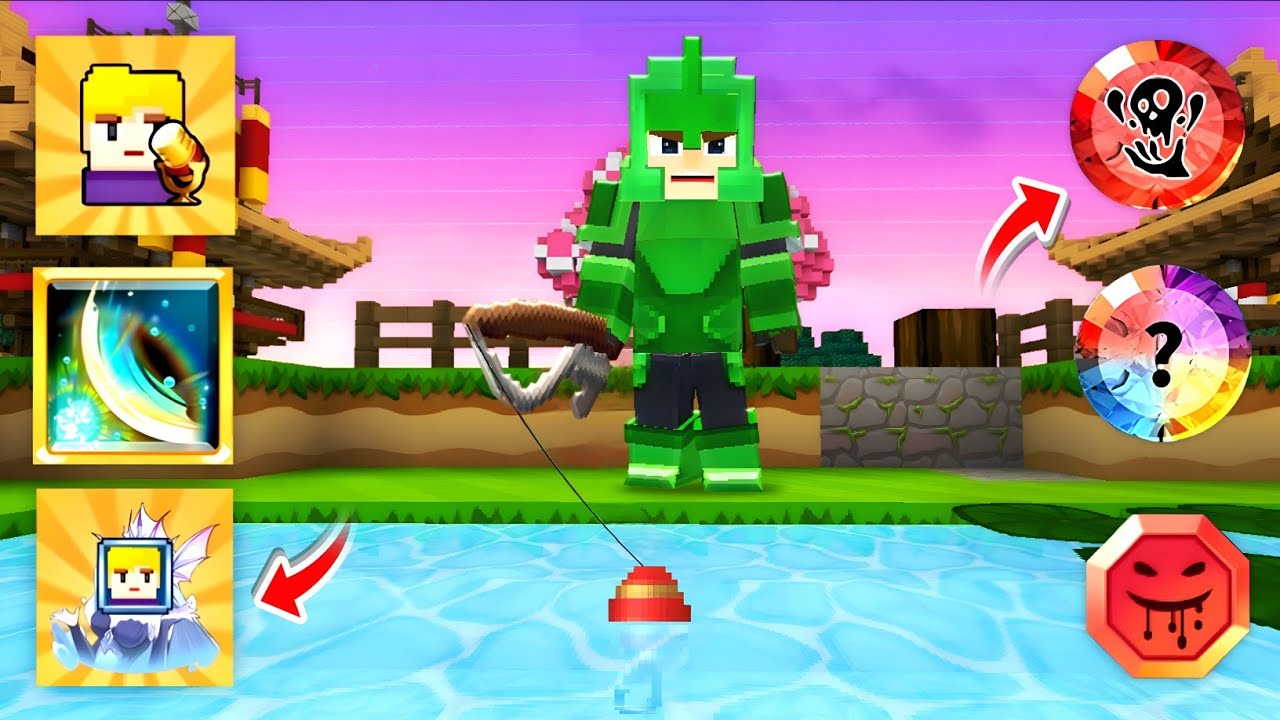 Скупаем всё из нового рыболовного события! Blockman Go Bedwars