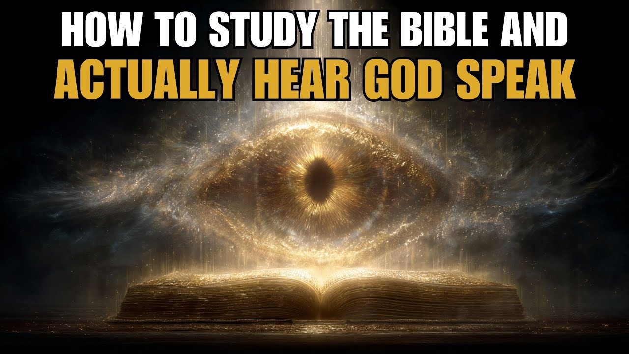 How to Study the Bible and Actually Hear God Speak | Biblical Wisdom