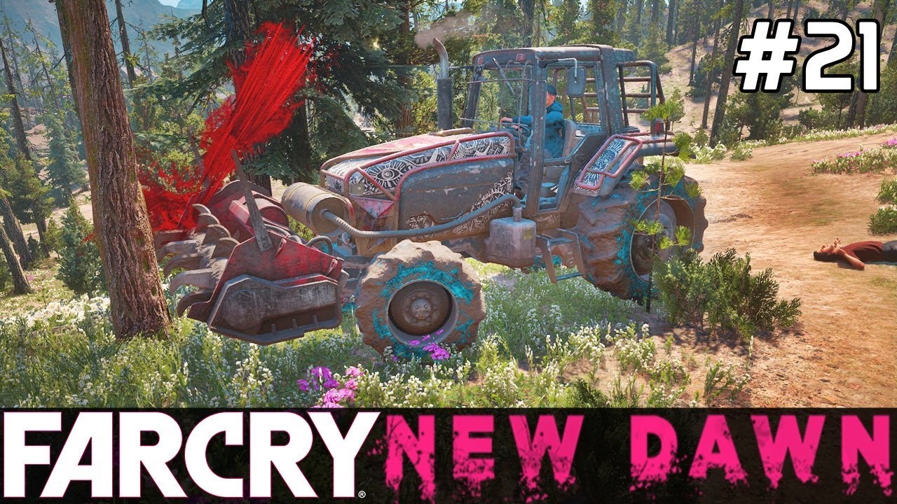 FAR CRY New Dawn Gameplay PL [#21] TRAKTOR Zmieli KAŻDEGO /z Skie