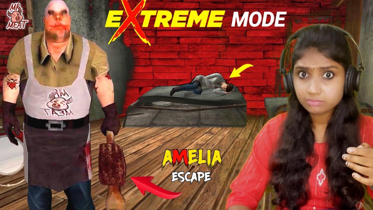 Mr Meat Escape in Extreme Mode Full Gameplay || Amelia Escape || Jeni Gaming