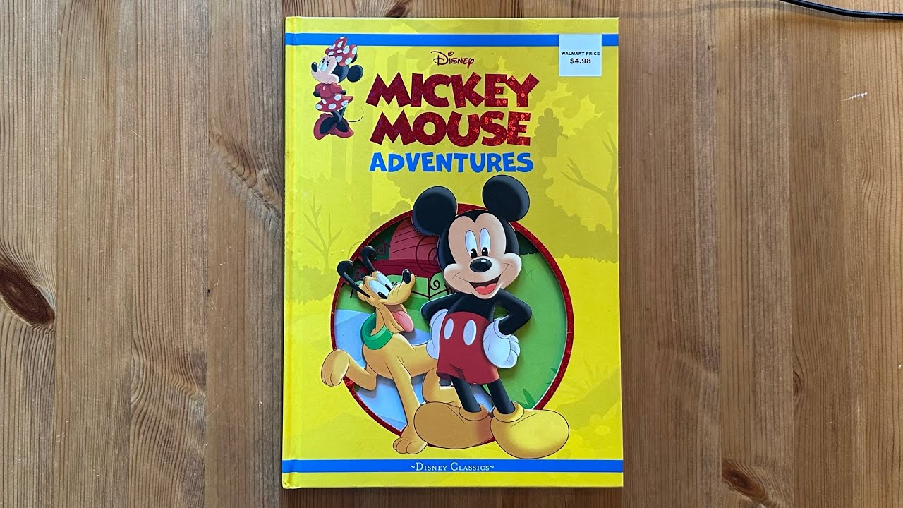 Ash reads Disney Mickey Mouse Adventures - Mickey and the Fire Truck