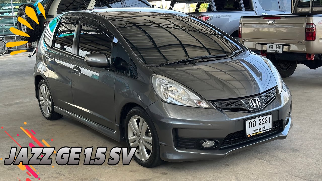 JAZZ GE 1.5 SV สวย ลงตัว อเนกประสงค์ มิน่า..รุ่นนี้ขายดี!!