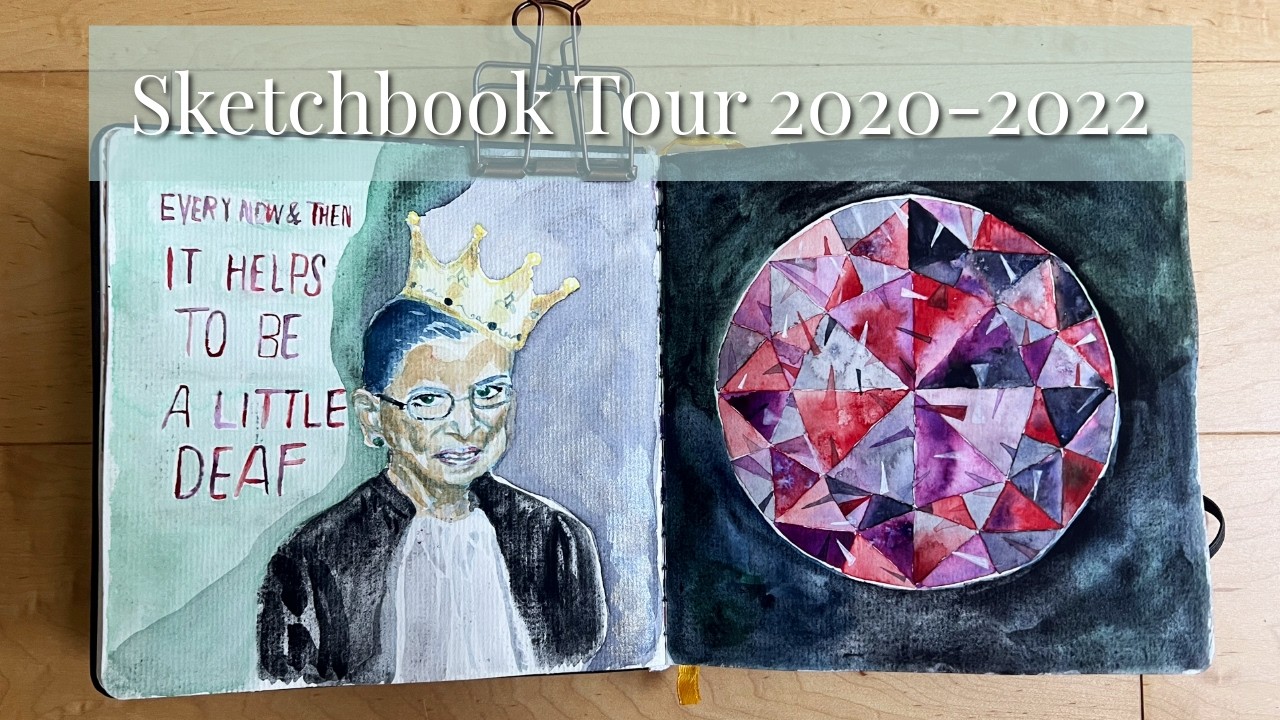 I Made A Sketchbook Tour 2020-2022 (Embarrassing)