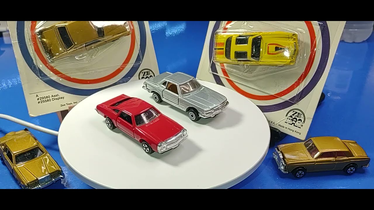 Unboxing Zee/Zylmex Vintage Windracers Diecast; Camaro Z28 and Lincoln Mark IV 