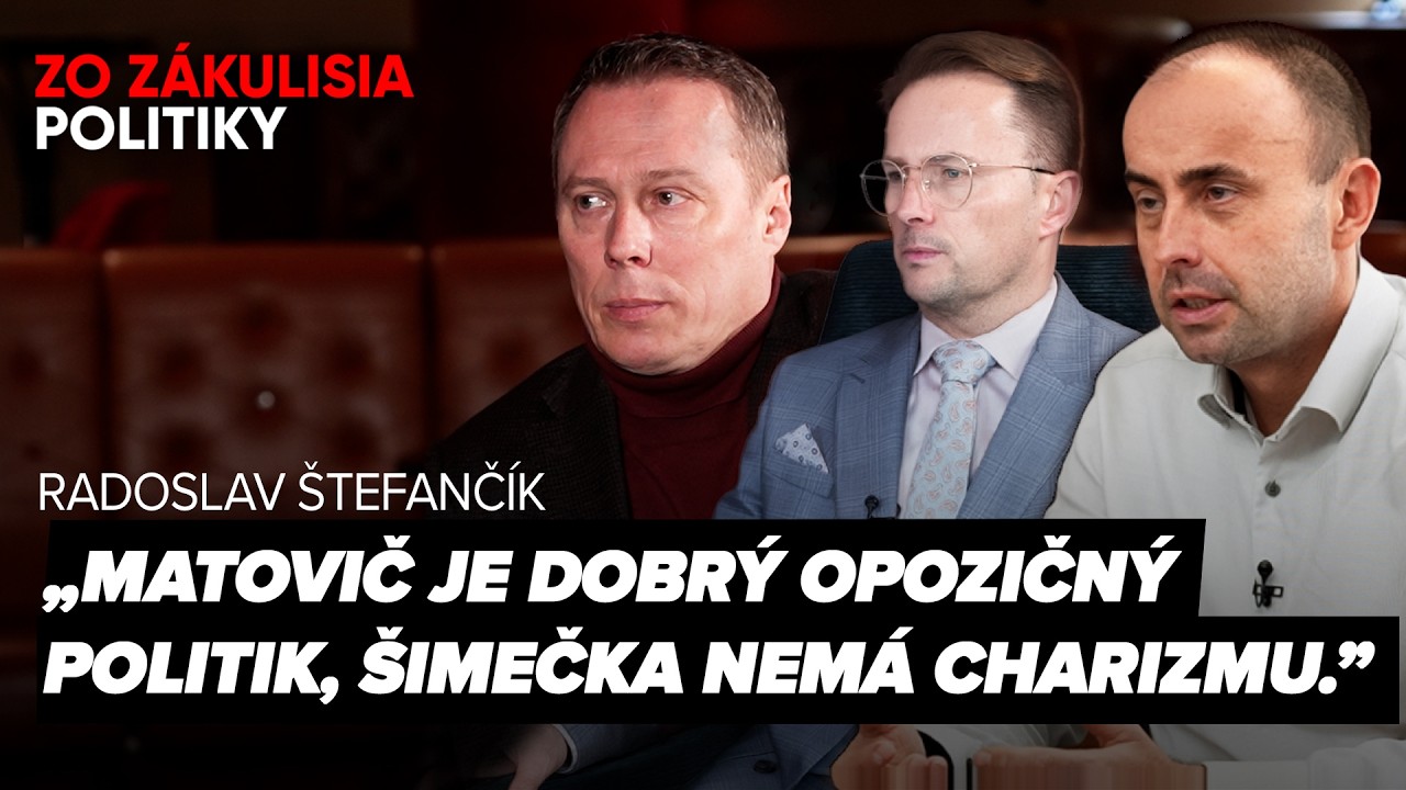 Vagovič, &Scaron;tefanč&iacute;k, Ř&aacute;dek: Čak&aacute; n&aacute;s v roku 2026 nejak&aacute; slay&aacute;da?