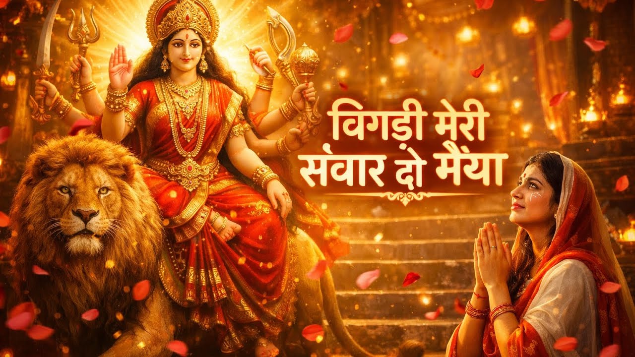 बिगड़ी मेरी संवार दो मैया🙏 | शेरों वाली माता भजन | Mata Rani Bhajan | नवरात्रि Navratri Special 2026