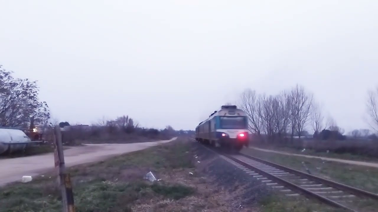 @HellenicTrainSA ΜΑΝ 621 Διέλευση Αμαξοστοιχιών 1682/1683 Από ΑΣΙΔ ΧΣ 128+500 21.1.2026