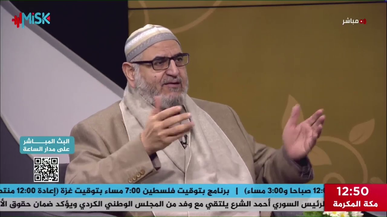 (التقصير في النفقة على العيال بحجة عدم وجود عمل مناسب له) مع الدكتور أحمد حوى يحاوره محمد مهدي 