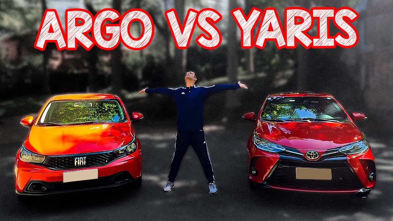 Comparativo Argo CVT VS Yaris CVT - OS AUTOMÁTICOS MAIS BARATOS DO BRASIL