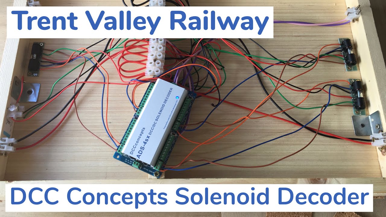 DCC Concepts Solenoid Decoder ~ Trent Valley Railway #54