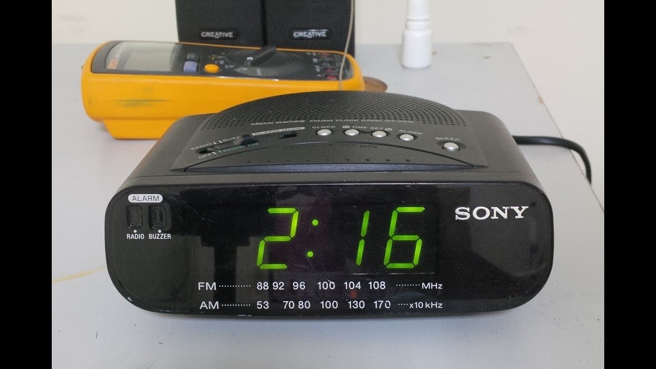 SONY CLOCK RADIO (RESTORATION)
