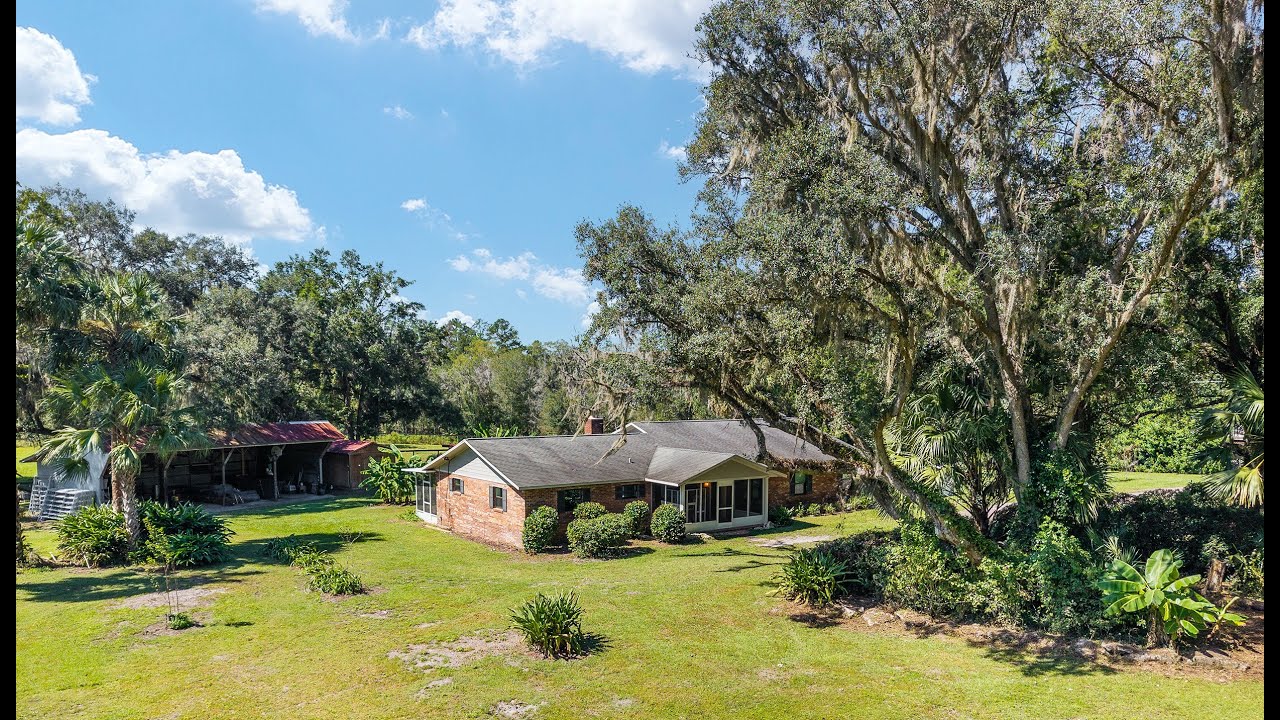 SOLD! 22 Acre Homestead Property - 18270 N Hwy 329 Reddick, FL