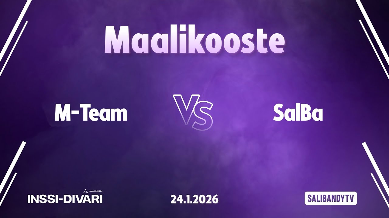 Maalikooste: M-Team - SalBa (Inssi-Divari M)