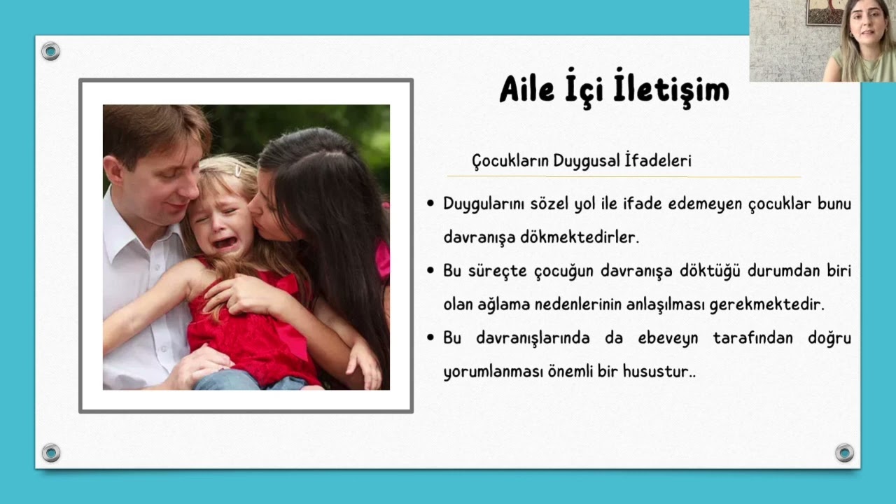 Modül 5.1:Aile İçi İletişim ( Psikiyatrist Dr. Merve Yiğit Başkan)