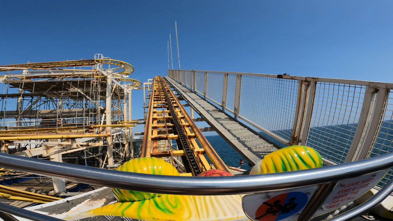 Crazy Mouse On Ride Brighton Palace Pier 2023