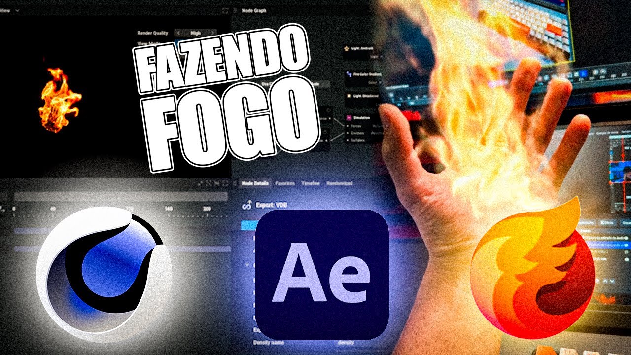 TA PEGANDO FOGO!!! - Cinema 4D + EmberGen