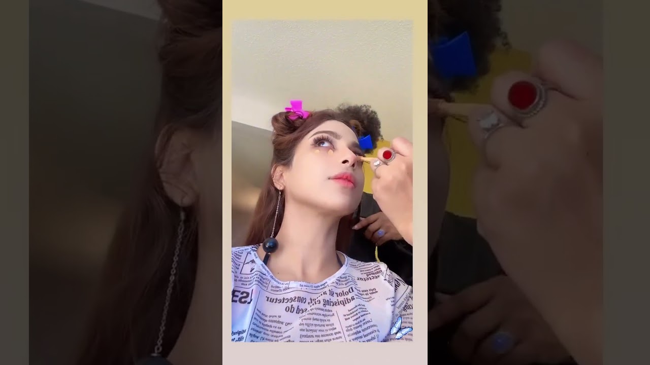 Sonya Hussyn getting ready for Hum Style awards #sonyahussyn