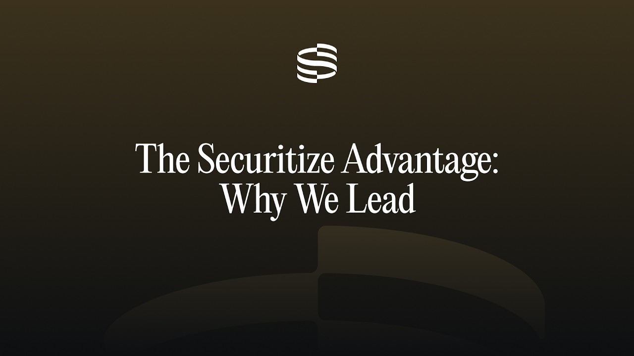 The Securitize Advantage: Why We Lead