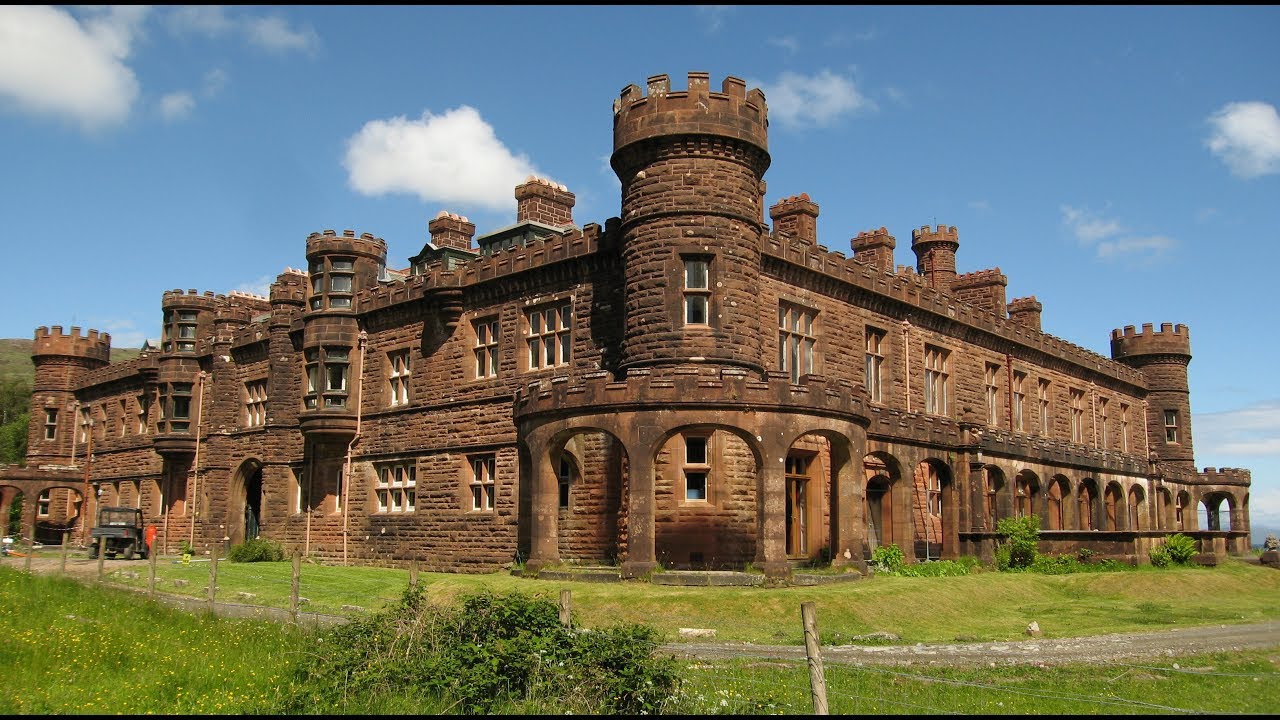 In and around Kinloch Castle, Isle of Rum