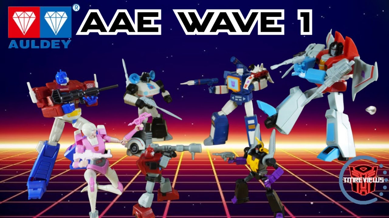 Auldey Transformers Alpha Action Elite Wave 1