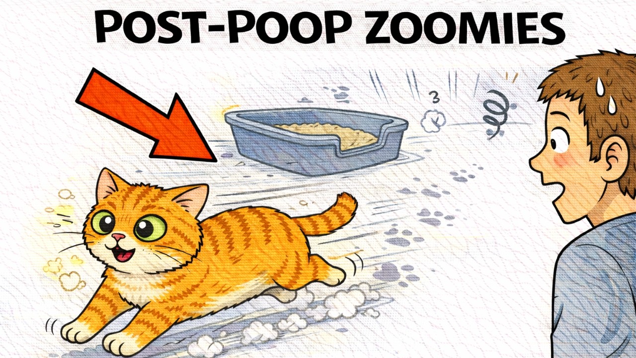 Why Cats Run After Pooping (The Real Reason Explained)