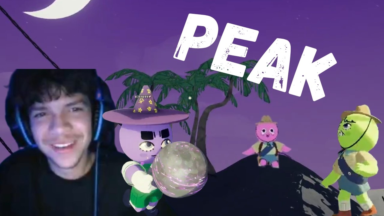 This is the Craziest game we played (Peak)