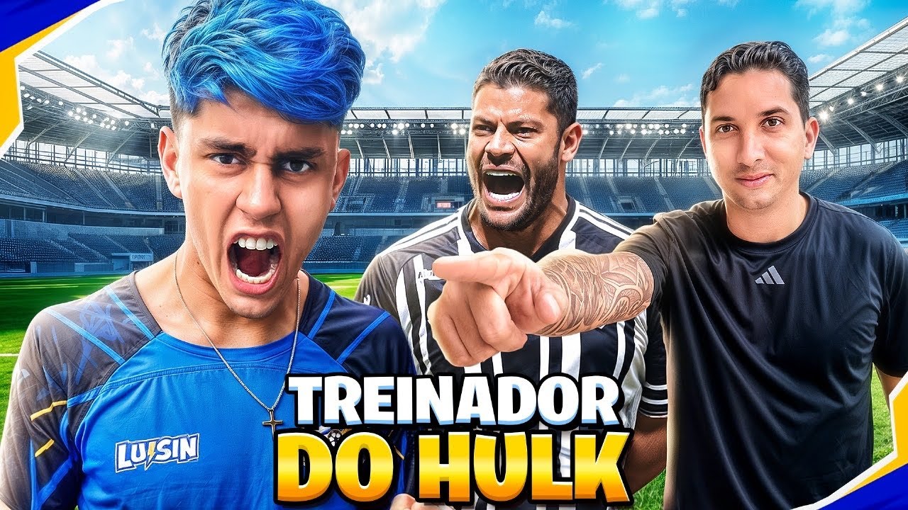 TREINADOR DO HULK ME TREINOU PRA TER O CHUTE MAIS FORTE DO YOUTUBE!