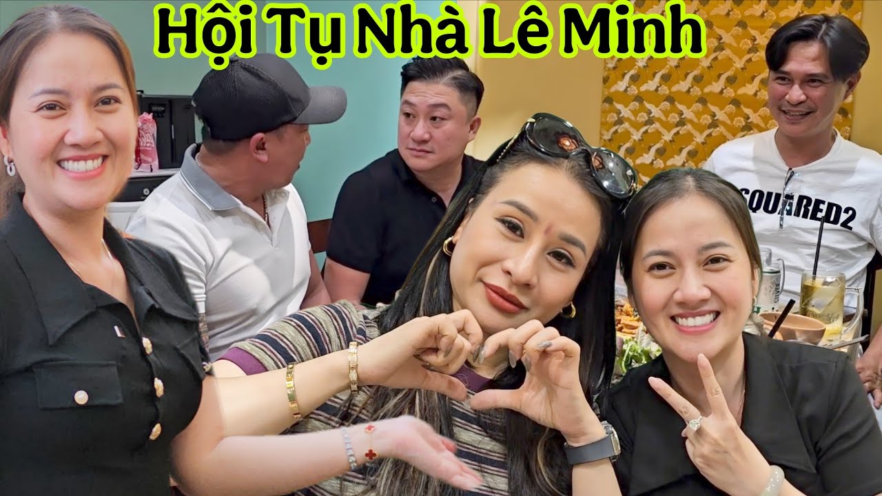 Hồng Loan, Chị Ny, Huy Lê hội ngộ ăn Giỗ Mẹ Vợ Anh Lê Minh cùng AE Yutup NS5 